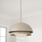 Éclairage Capital - 359211TP - Une lampe Suspension - Jensen - Taupe