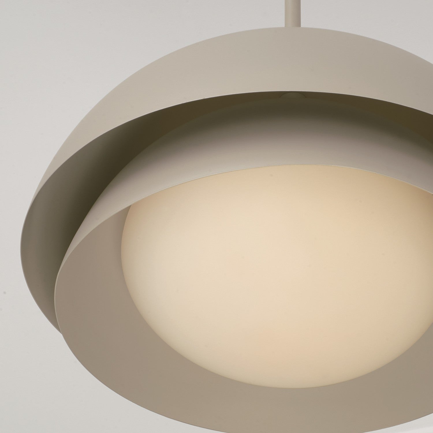 Éclairage Capital - 359211TP - Une lampe Suspension - Jensen - Taupe