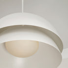 Éclairage Capital - 359212WE - Une lampe Suspension - Jensen - Blanc mat