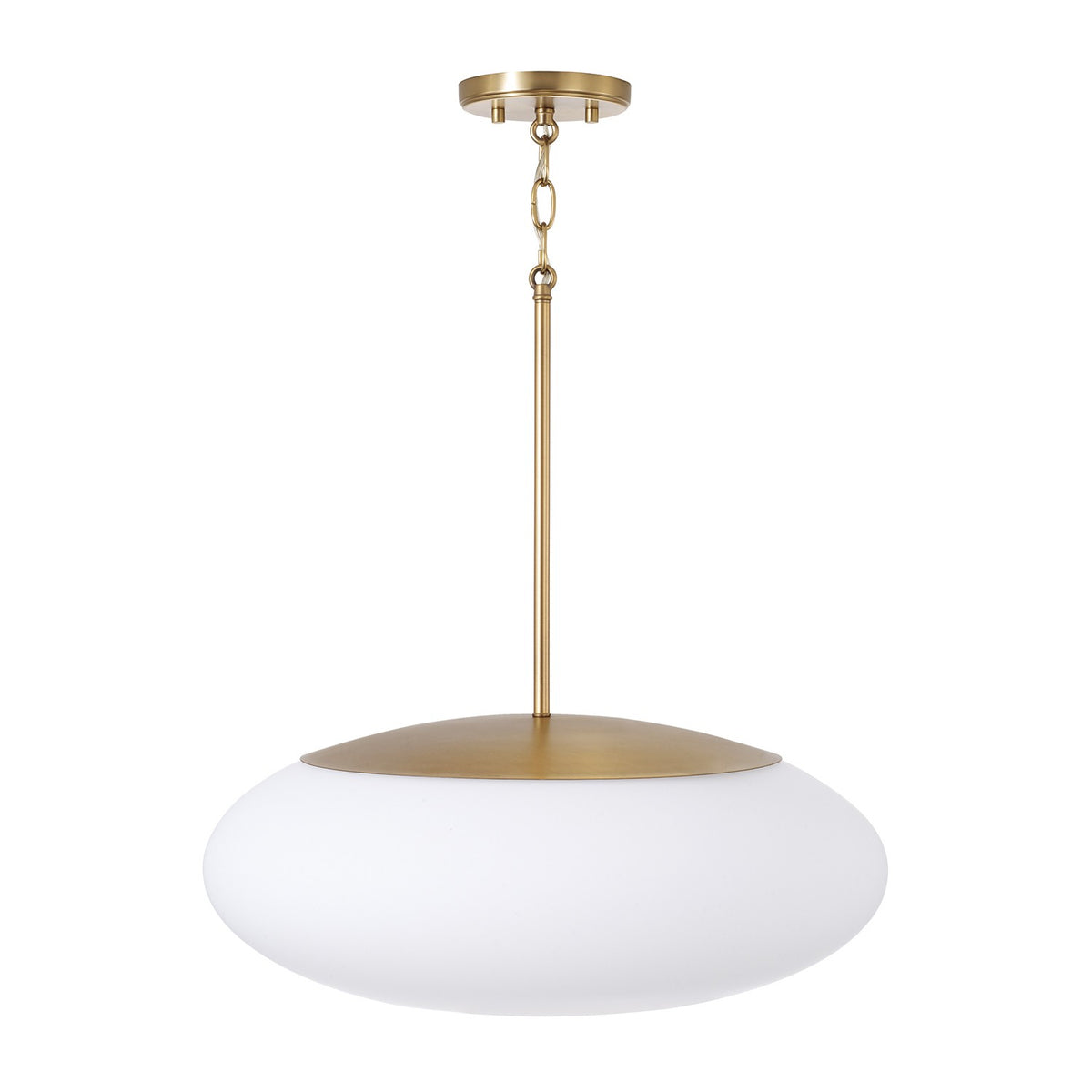 Capital Lighting - 360511AD - One Light Pendant - Soren - Aged Brass