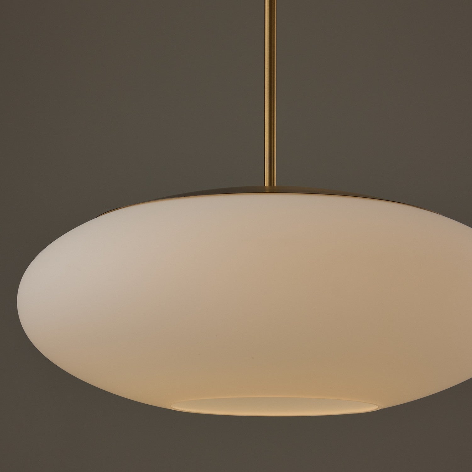 Éclairage Capital - 360511AD - Une lampe Suspension - Soren - Laiton vieilli