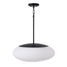 Éclairage Capital - 360511MB - Une lampe Suspension - Soren - Noir mat