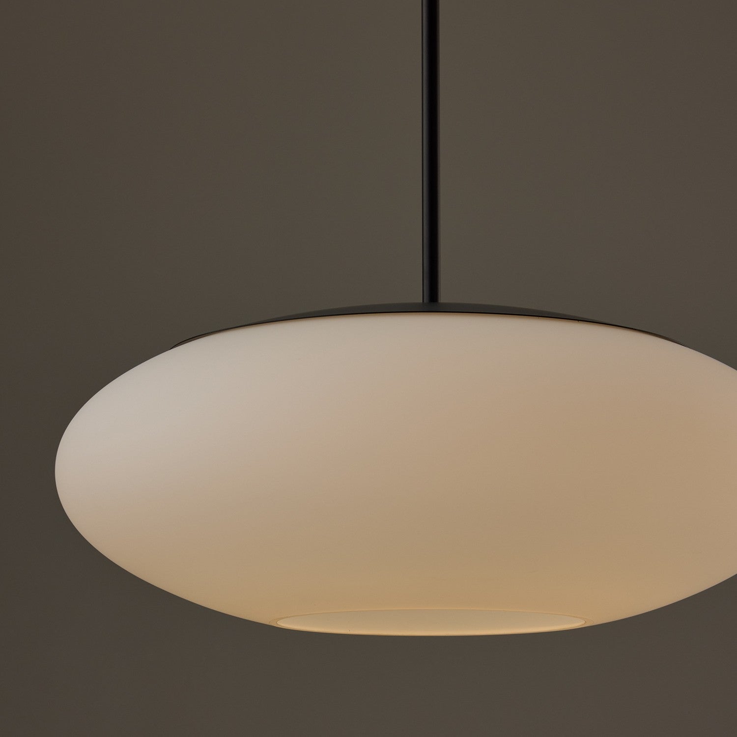 Éclairage Capital - 360511MB - Une lampe Suspension - Soren - Noir mat