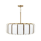 Éclairage Capital - 361801AD - LED Suspension - Marcell - Laiton vieilli