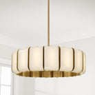 Éclairage Capital - 361801AD - LED Suspension - Marcell - Laiton vieilli