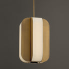 Éclairage Capital - 361841AD - LED Suspension - Marcell - Laiton vieilli