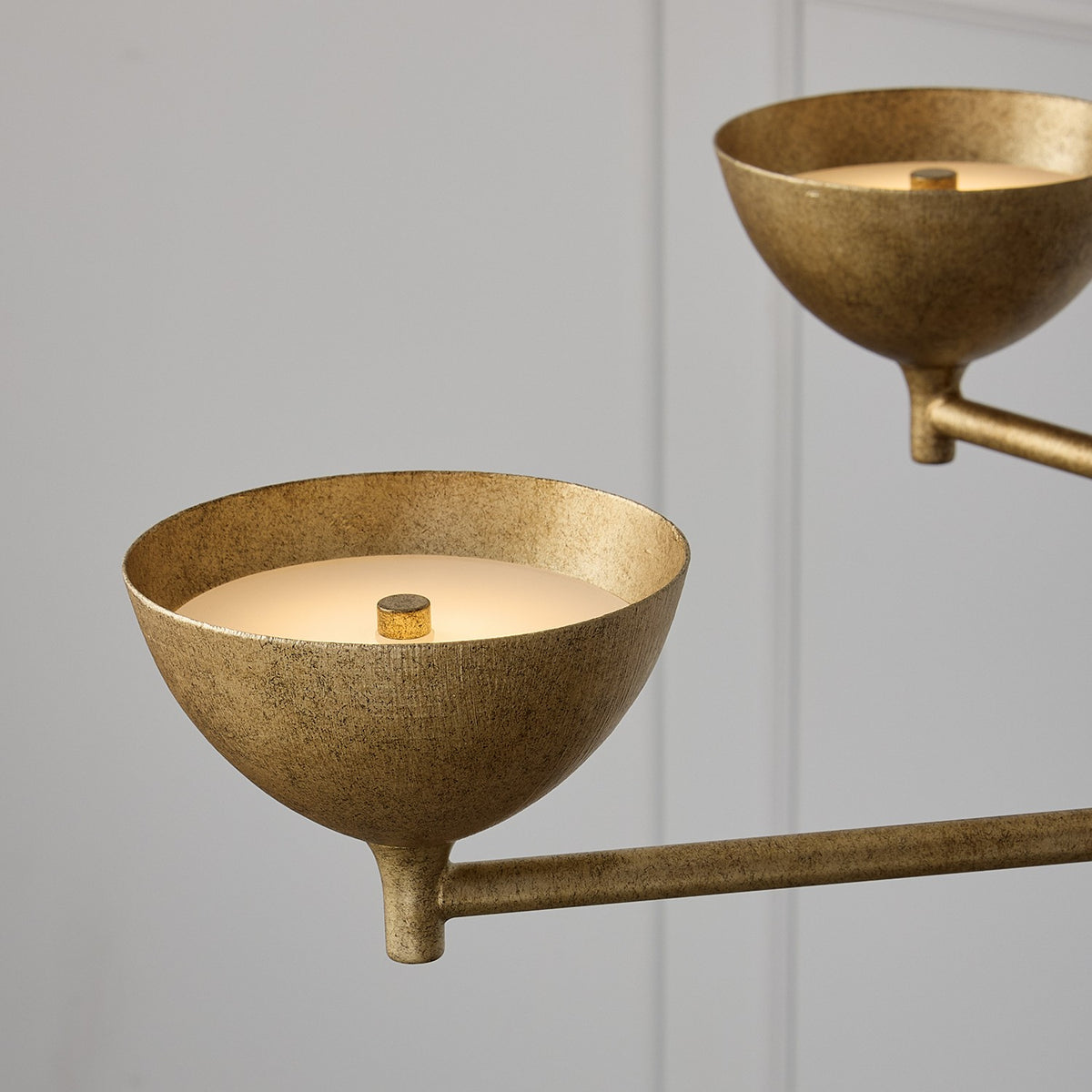 Capital Lighting - 458501FT - LED Chandelier - Francesca - Feathered Gold