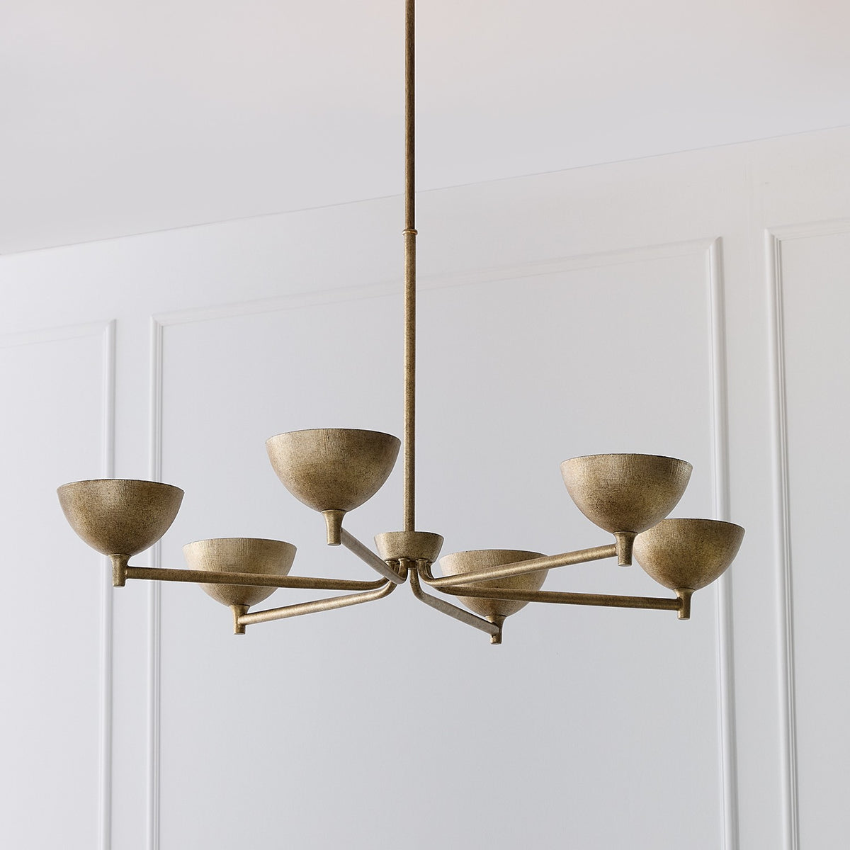 Capital Lighting - 458561FT - LED Chandelier - Francesca - Feathered Gold