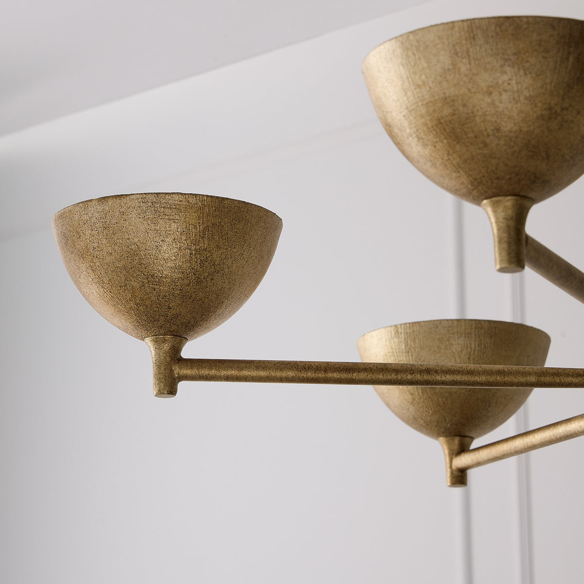 Capital Lighting - 458561FT - LED Chandelier - Francesca - Feathered Gold