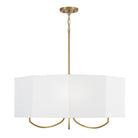 Éclairage Capital - 459541AD - Quatre lampes Suspendu - Adrian - Laiton vieilli
