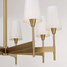 Éclairage Capital - 460881AD-718 - Huit lampes Suspendu - Leland - Laiton vieilli
