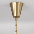 Éclairage Capital - 460881AD-718 - Huit lampes Suspendu - Leland - Laiton vieilli