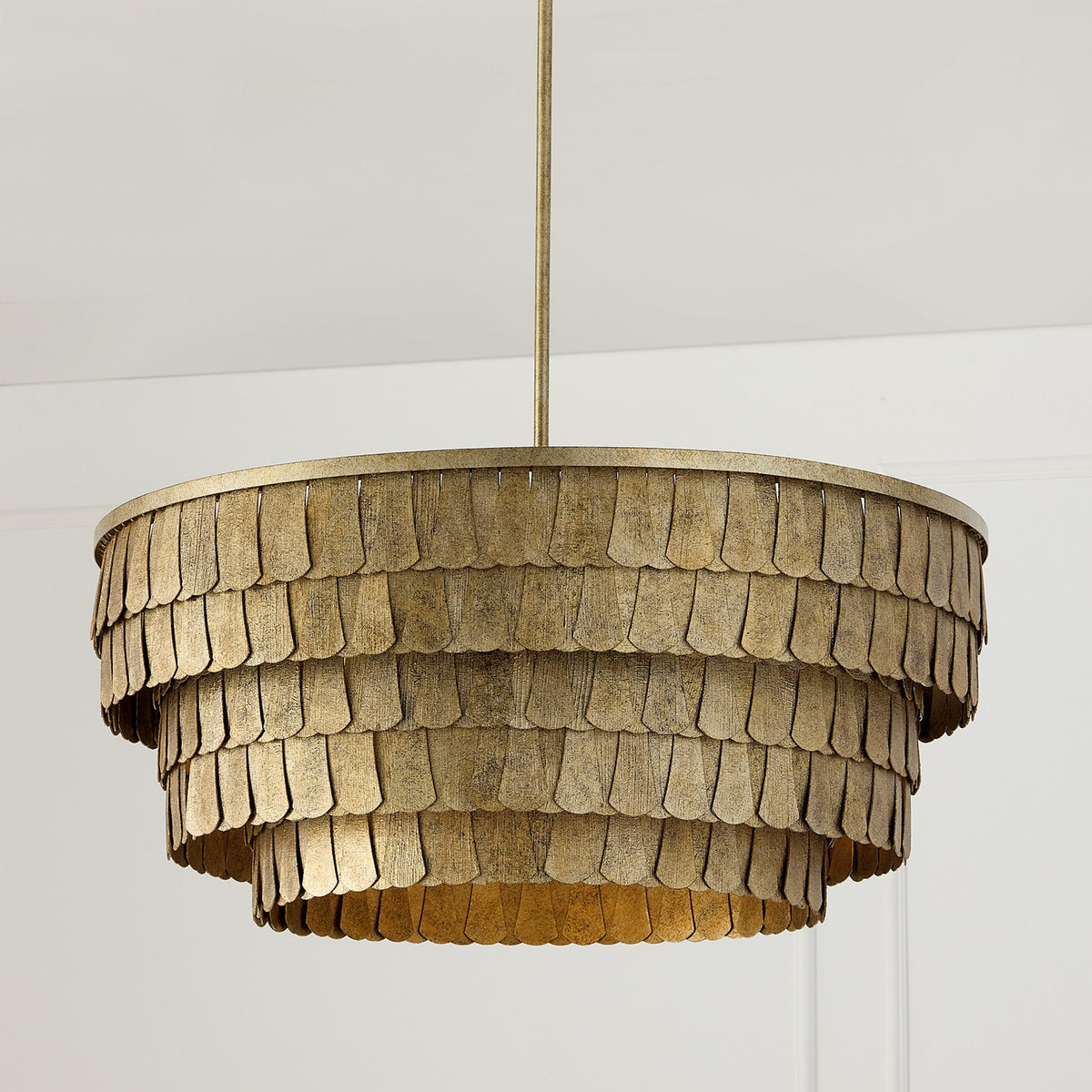 Capital Lighting - 461661AGO - Six Light Chandelier - Arden - Ancestral Gold