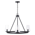 Éclairage Capital - 461941MB-662 - Quatre lampes Suspendu - Aaron - Noir mat