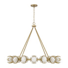 Éclairage Capital - 462102GF - 16 lampes Suspendu - Flora - Or poli