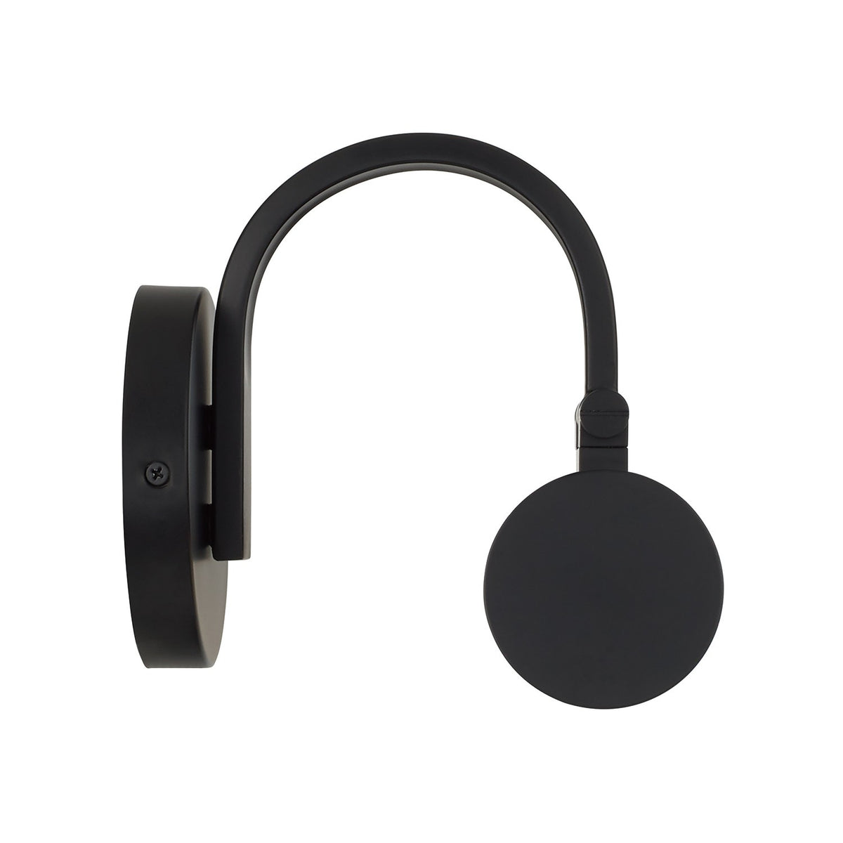 Éclairage Capital - 658211MB - LED Murale - Morgan - Noir mat