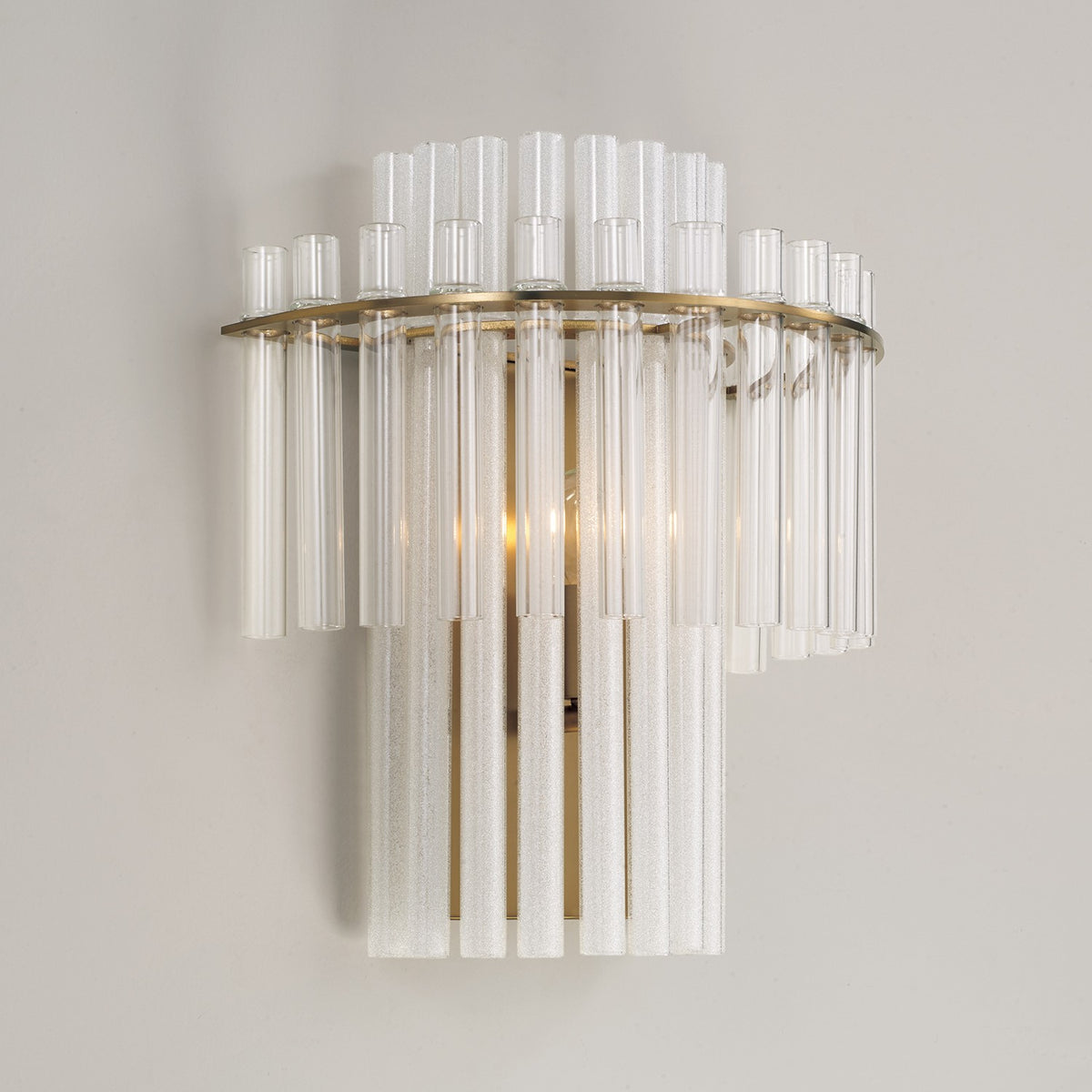 Éclairage Capital - 658711AD - Une lampe Murale - Blair - Laiton vieilli