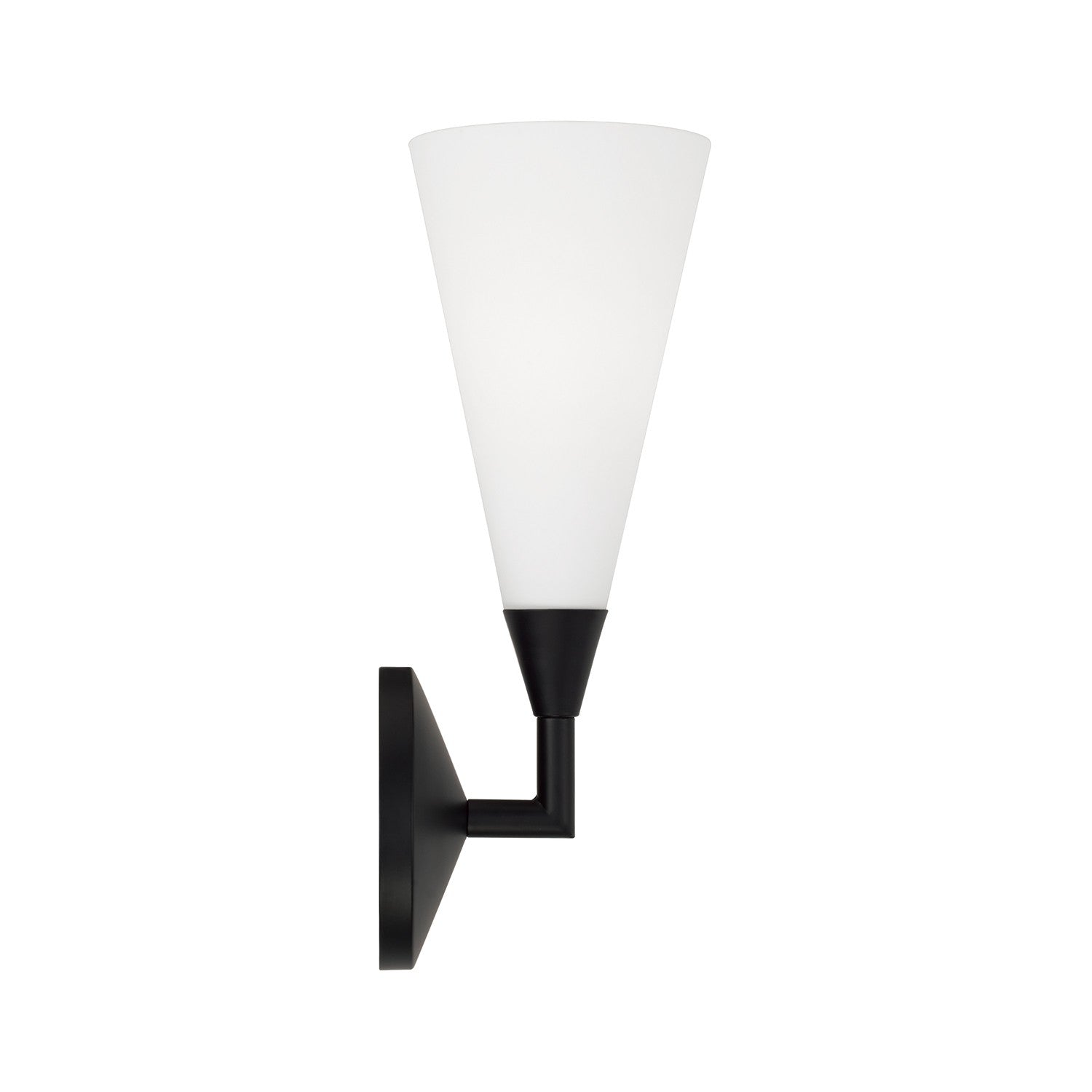 Éclairage Capital - 659111MB - Une lampe Murale - Gatsby - Noir mat