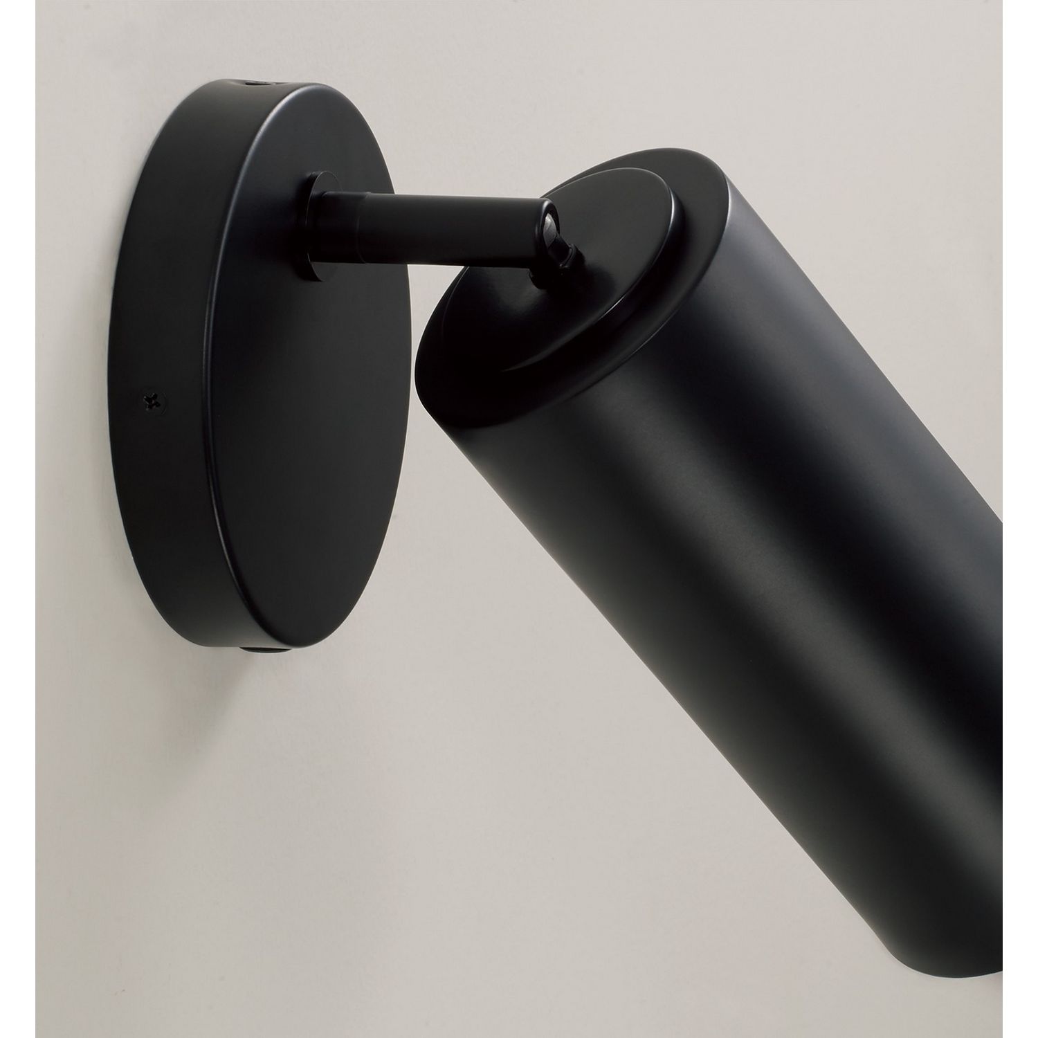 Éclairage Capital - 661711MB - Une lampe Murale - Robbie - Noir mat
