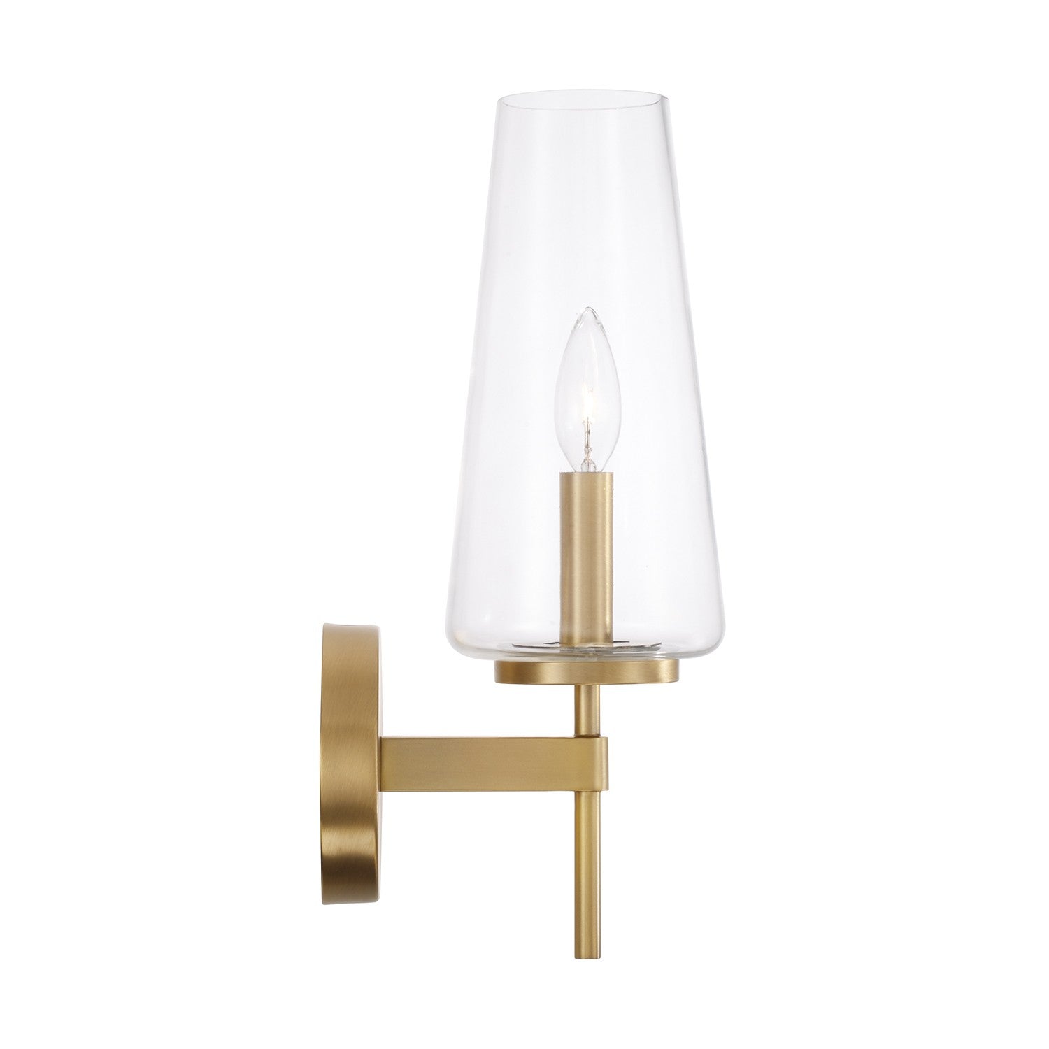 Capital Lighting - 661911AD-663 - One Light Wall Sconce - Aaron - Aged Brass