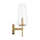 Éclairage Capital - 661911AD-663 - Une lampe Murale - Aaron - Laiton vieilli