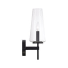 Éclairage Capital - 661911MB-663 - Une lampe Murale - Aaron - Noir mat
