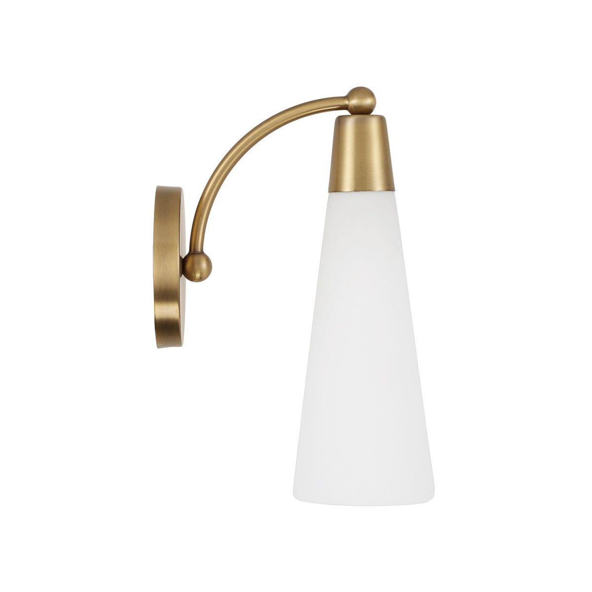 Capital Lighting - 662211AD - One Light Wall Sconce - Tess - Aged Brass