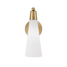 Éclairage Capital - 662211AD - Une lampe Murale - Tess - Laiton vieilli