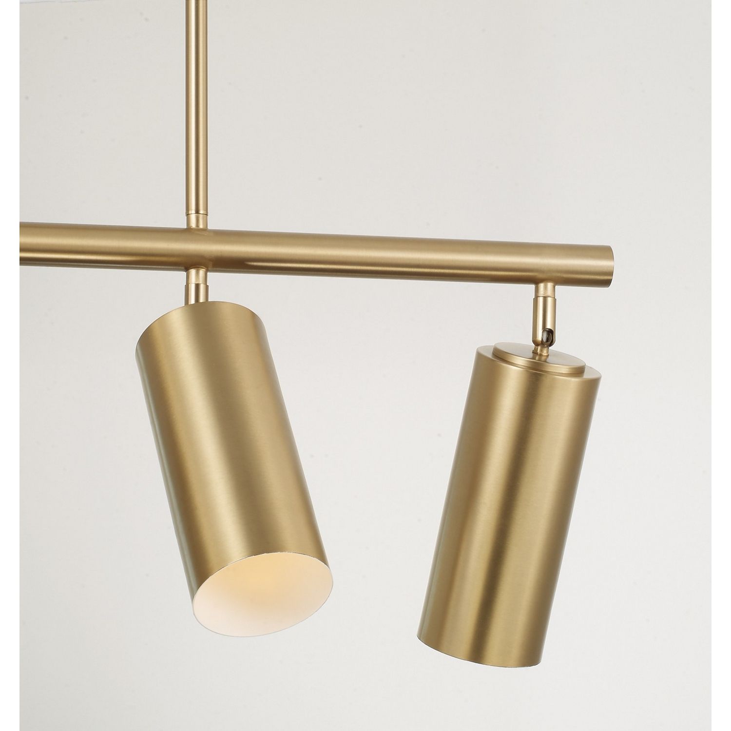 Capital Lighting - 861751AD - Îlot à cinq lumières Suspension - Robbie - Laiton vieilli