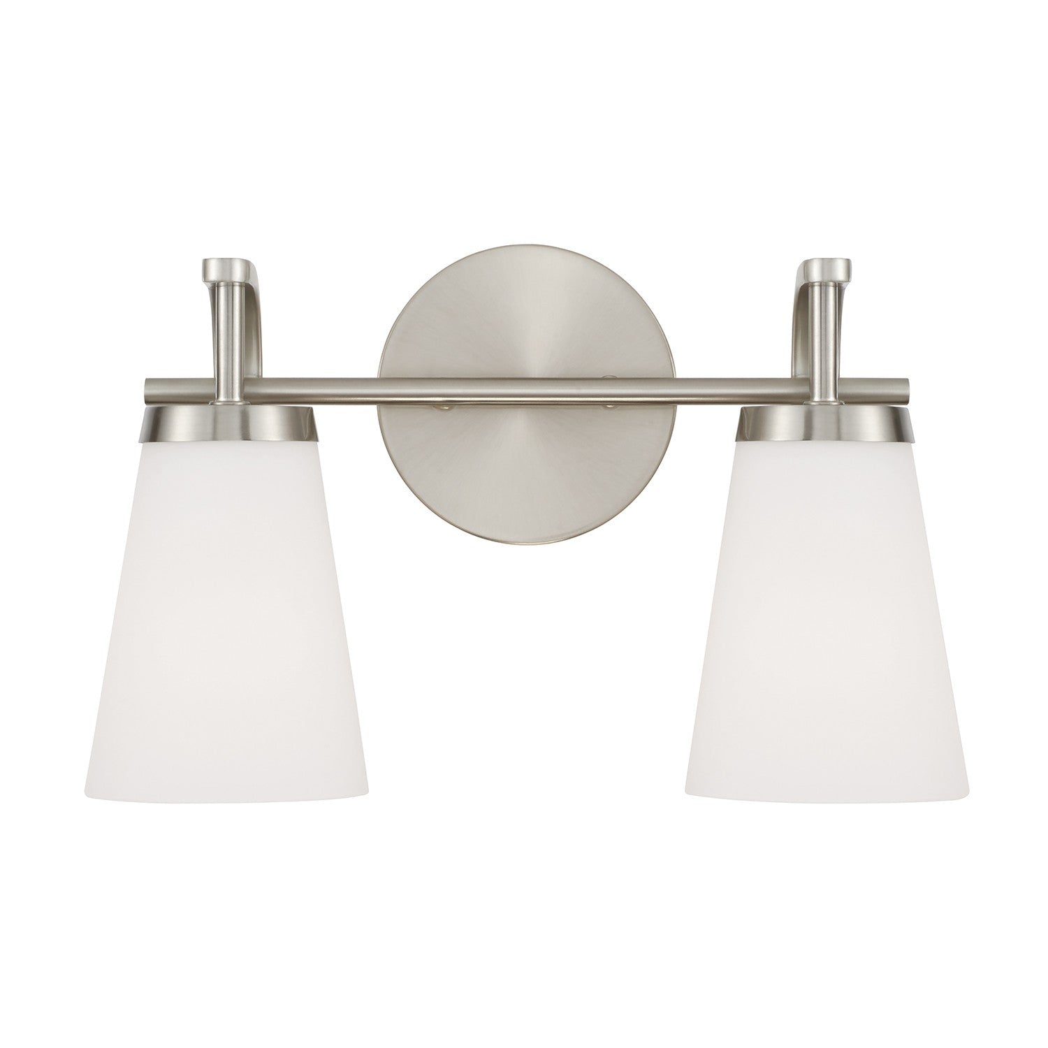 Éclairage Capital Lighting - 161021BN-660 - Applique murale deux lumières - Drake - Nickel brossé