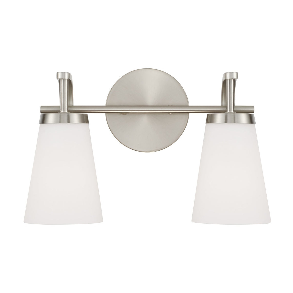 Capital Lighting - 161021BN-660 - Two Light Vanity - Drake - Brushed Nickel