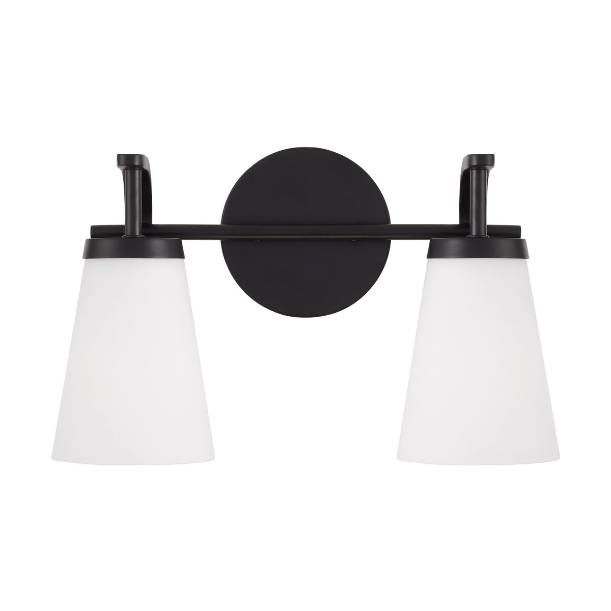 Capital Lighting - 161021MB-660 - Two Light Vanity - Drake - Matte Black
