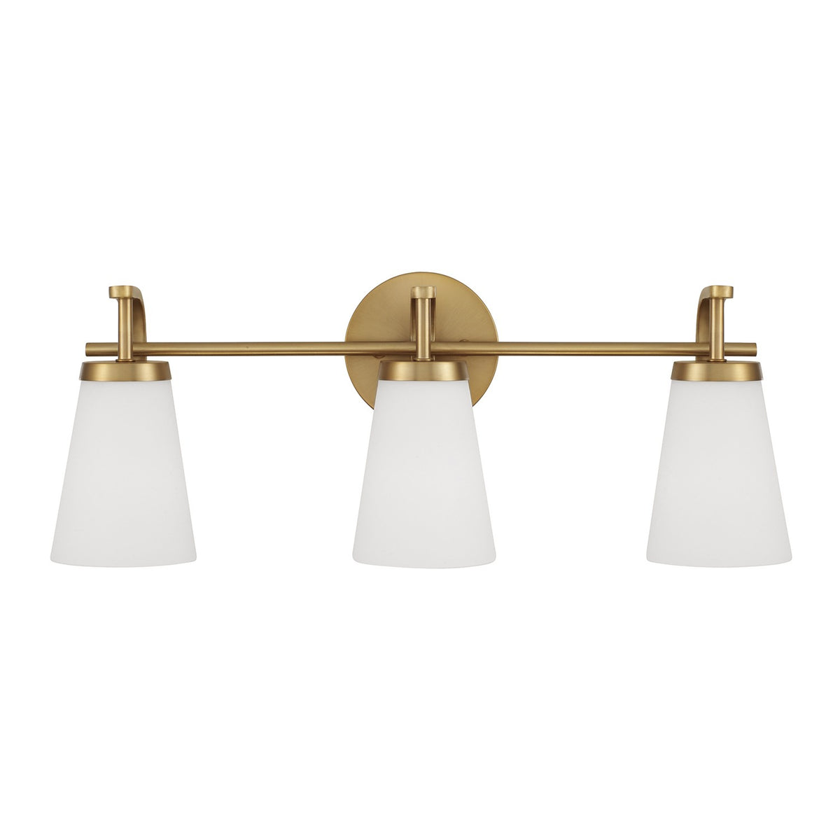 Capital Lighting - 161031AD-660 - Three Light Vanity - Drake - Aged Brass