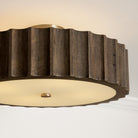 Éclairage Capital - 257641MA - Semi-remorque à quatre lampes Plafonnier - Cody - Laiton mat