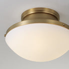 Éclairage Capital - 261431AD - Trois lampes Plafonnier - Arlo - Laiton vieilli