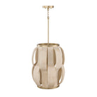 Éclairage Capital - 357511MA - Une lampe Suspension - Willa - Laiton mat