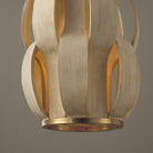 Éclairage Capital - 357511MA - Une lampe Suspension - Willa - Laiton mat