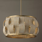 Éclairage Capital - 357541MA - Quatre lampes Suspension - Willa - Laiton mat