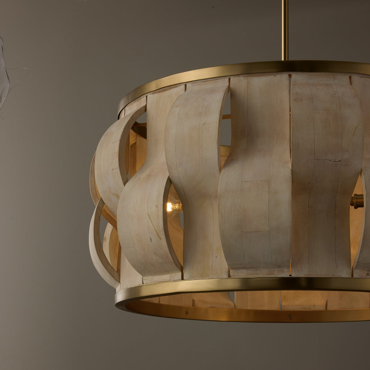 Capital Lighting - 357541MA - Four Light Pendant - Willa - Matte Brass