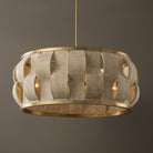 Éclairage Capital - 357561MA - Six lampes Suspension - Willa - Laiton mat