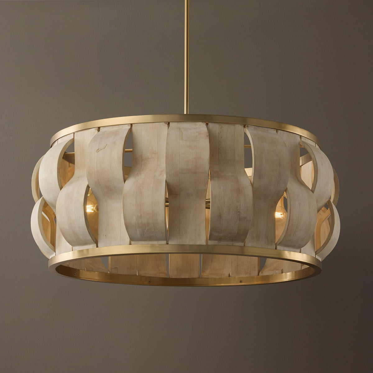 Capital Lighting - 357561MA - Six Light Pendant - Willa - Matte Brass
