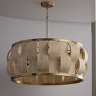 Éclairage Capital - 357561MA - Six lampes Suspension - Willa - Laiton mat