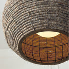 Éclairage Capital - 359711AGD - Une lampe Suspension - Morada - Gris égéen et laiton foncé