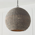 Éclairage Capital - 359711AGD - Une lampe Suspension - Morada - Gris égéen et laiton foncé