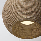 Éclairage Capital - 359711LFB - Une lampe Suspension - Morada - Fauve clair et laiton mat