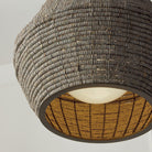 Éclairage Capital - 359712AGD - Une lampe Suspension - Morada - Gris égéen et laiton foncé