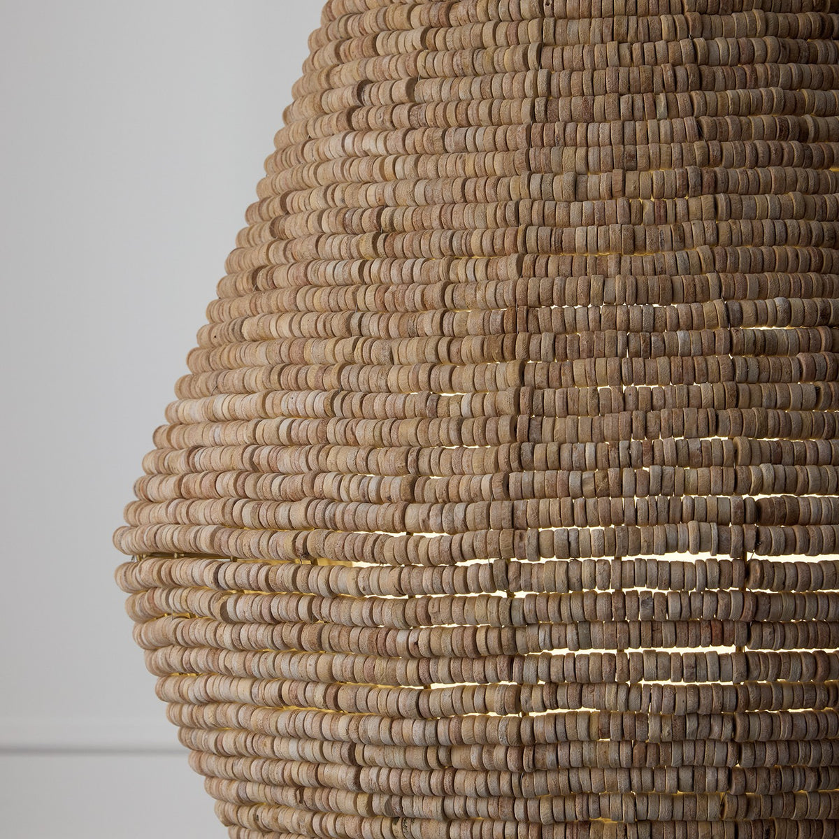 Éclairage Capital - 359712LFB - Une lampe Suspension - Morada - Fauve clair et laiton mat