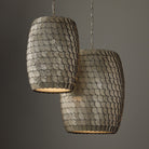 Éclairage Capital - 359912GCL - Une lampe Suspension - Delphine - Éclat grec