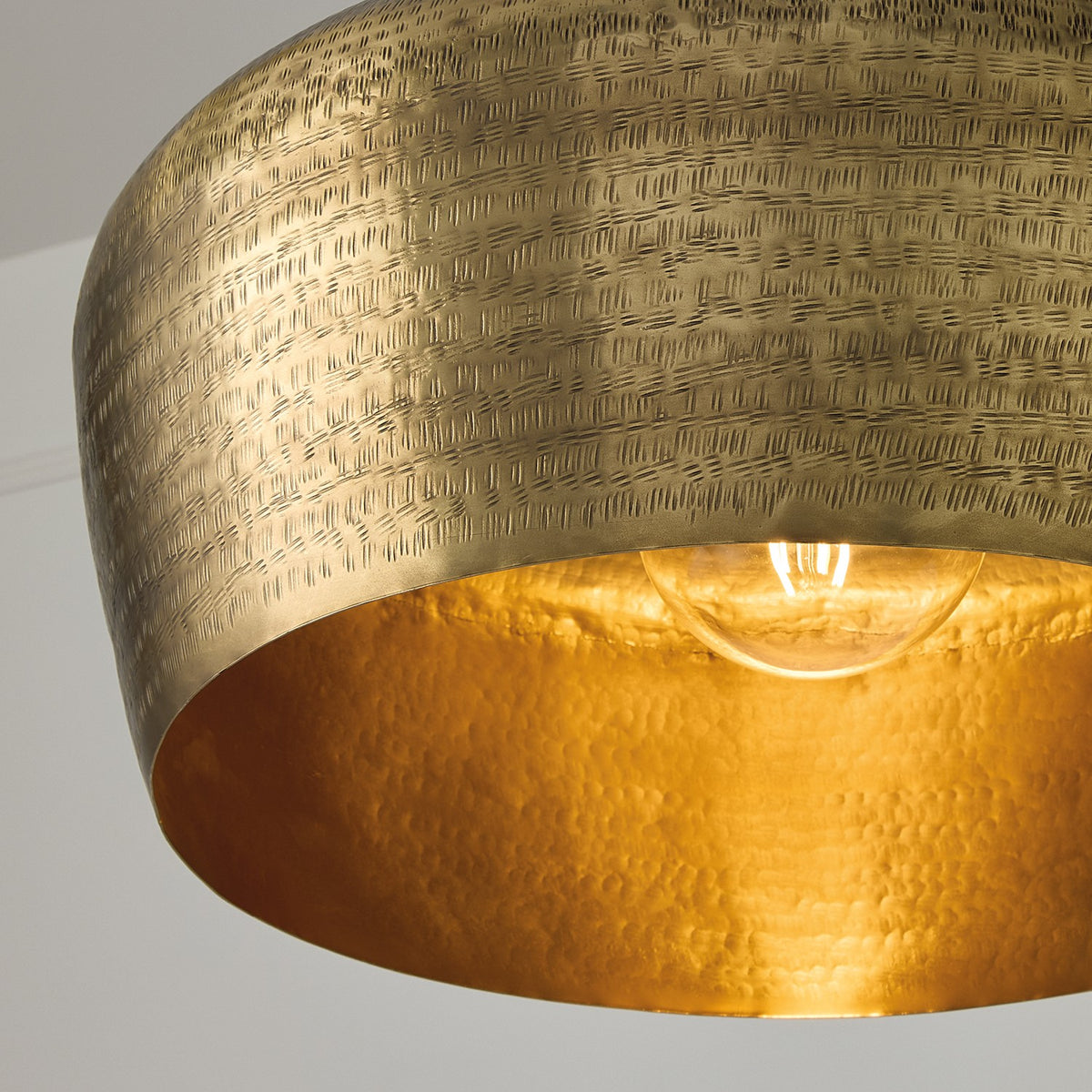 Capital Lighting - 360312THB - One Light Pendant - Myriah - Tibetan Hammered Brass