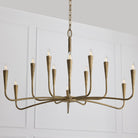 Éclairage Capital - 459801ARG - 12 lampes Suspendu - Savari - Artisan Gold